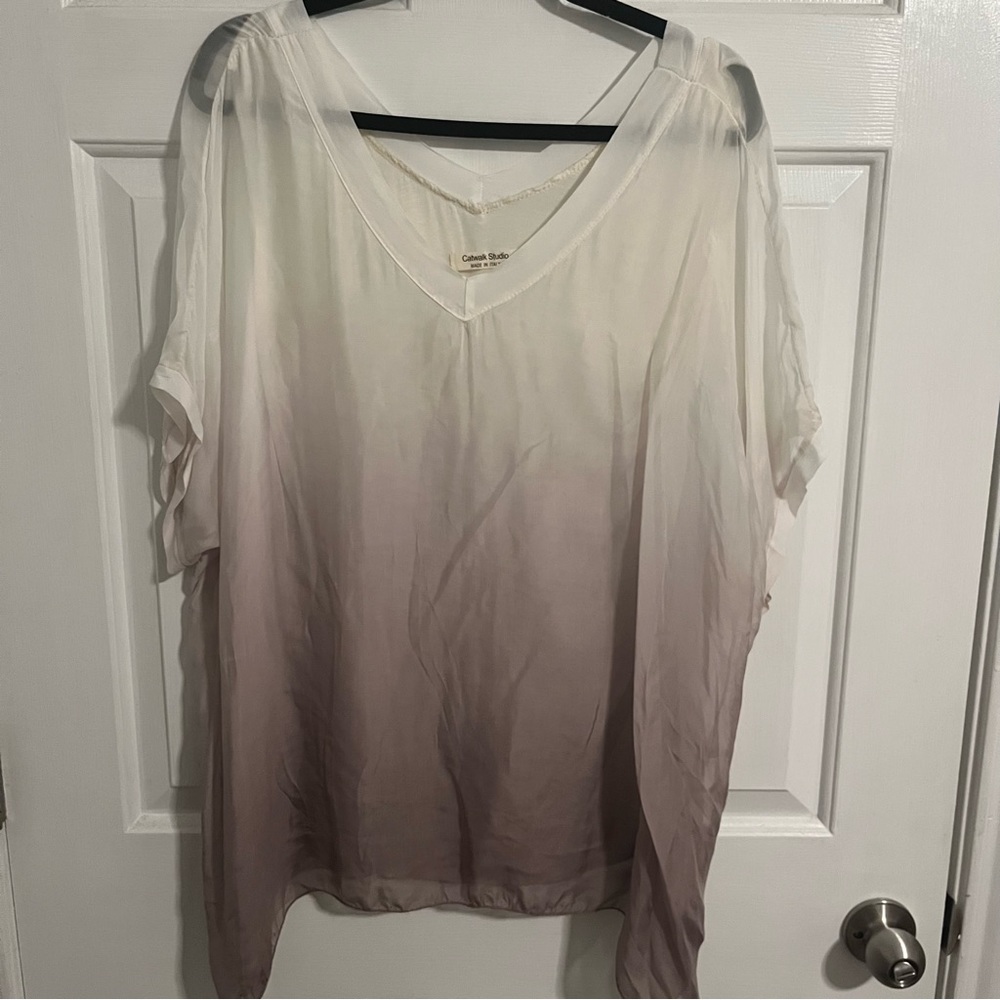 Catwalk Studio Dip Dye Tunic with built in cami one size (fits medium)